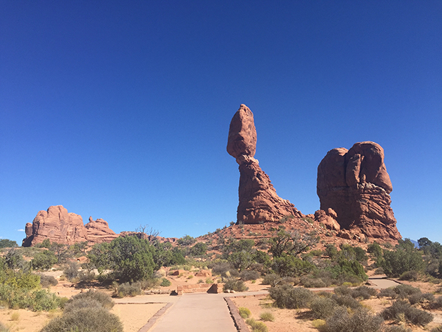 Balancing Rock at Arches