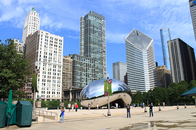 Chicago Bean Cloud Gate